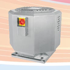 RDVS - 230/400V - Schallgedämmte-Dachventilatoren
